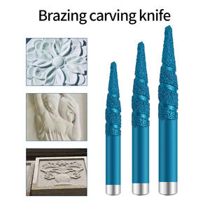 CMarble Cone Head <strong>CNC</strong> Tools Diamond <strong>CNC</strong> <strong>Router</strong> <strong>Bit</strong> for Granite Stone Engraving - Product Image 2