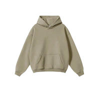 Vente en gros Sweat à capuche pour homme de marque, en coton bouclette 450G, coupe ample, décontracté, tendance, style jeune, tricoté, pour automne-hiver