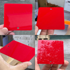 Tấm Trong Suốt Màu Đỏ 4X8 Feet Màu Trắng, Đỏ, Xanh Dương, Vàng Sản Phẩm Tấm Acrylic Màu Đỏ PMMA 3Mm 5Mm - Product Image 5