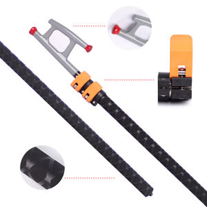 Groothandel Van Goede Kwaliteit Roestvrij Staal Telescopische Paal H-Vorm Jacht Boot Schip Ondersteuning Telescopische Stang - Product Image 3