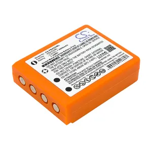 3.6V Ni-MH 2000MAh 7.20Wh แบตเตอรี่สำหรับ Keynote กัมมันตภาพรังสี HBC CS-FBA224BL,กัมมันตภาพรังสี Linus 4,รังสีไมครอน4