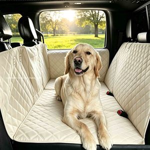 Extensor de Asiento Trasero para Perros, Funda Protectora para Asiento Trasero de Coche con Base Rígida, Cubierta de Asiento para Mascotas, Hamaca Extensora de Asiento Trasero para Perros, Cama para Perros - Product Image 2