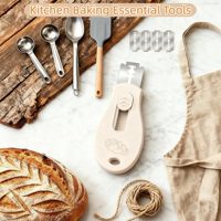 Couteau à rainurer le pain magnétique réutilisable avec poignée ergonomique à pousser et tirer pour la découpe de la pâte à pain artisanal et la cuisson des baguettes au levain