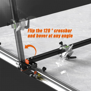 Taglierina per <span class=keywords><strong>Piastrelle</strong></span> a T Professionale Industriale 2000mm con Guida Manuale per <span class=keywords><strong>Taglio</strong></span> di <span class=keywords><strong>Grandi</strong></span> <span class=keywords><strong>Formati</strong></span> in Ceramica e Porcellana - Product Image 3