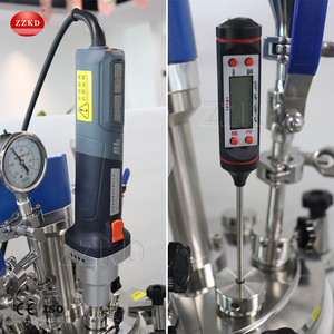 1L 2L 5L 10L Homogeneizador al vacío de pequeña capacidad Mezclador emulsionante de laboratorio para crema cosmética Loción corporal Productos de muestra - Product Image 3