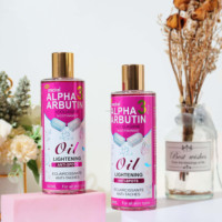 La Nouvelle Huile Corporelle Nettoyante Carotone Éclaircissante au Curcuma Parfumée Arabe pour Massage, Huile Éclatante pour la Peau