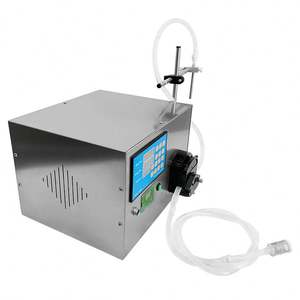 Machine de remplissage semi-automatique à pompe péristaltique pour boissons alcoolisées, jus, eau minérale, jus d'orange, miel, laque pour cheveux, sauce - Product Image 4