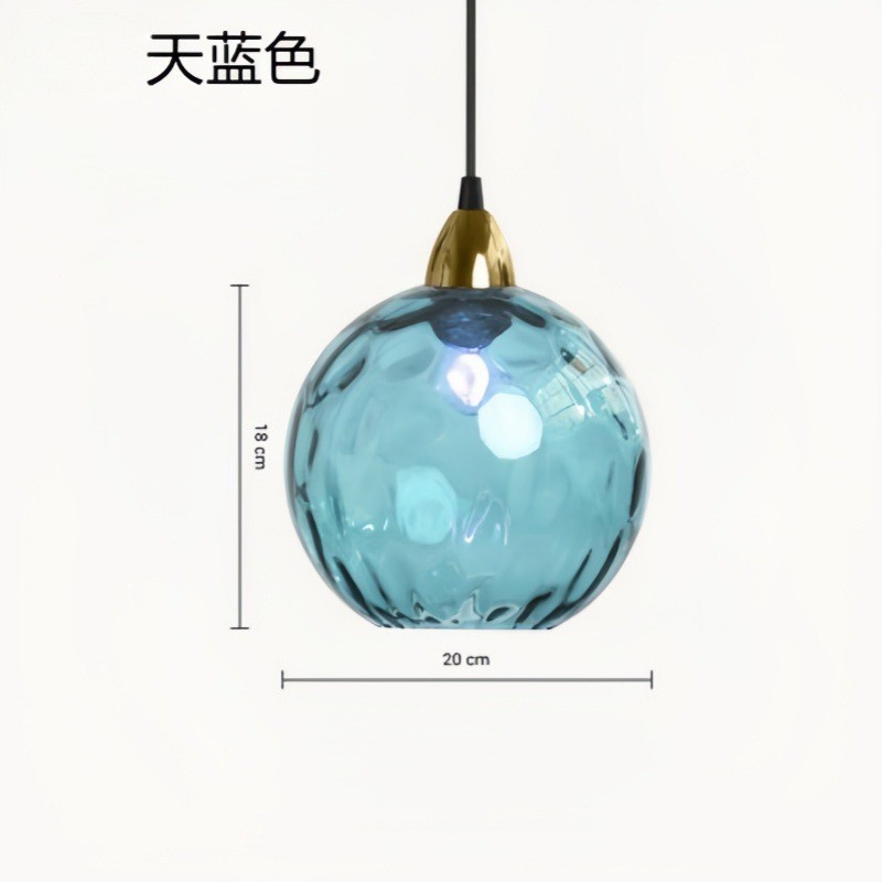 8 lustre bleu