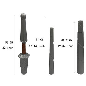 Nuovo arrivo donchisciotta giostra medievale lancia giostra da 51 pollici con spada da cavaliere Dress Up accessori per il Ramadan di Natale - Product Image 5