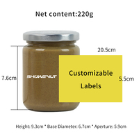 Pâte de pistache SHOWENUT saveur Asie occidentale en gros pour pâtisserie, desserts, gâteaux, glaces, café – 12 bouteilles par carton