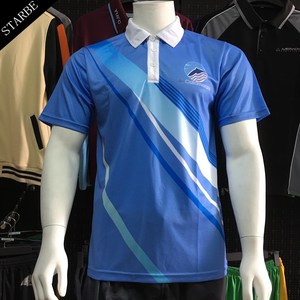 STARBE Maßgeschneidertes Kontrastfarben Schnelltrocknendes Poloshirt Unisex Kurzarm Polo T-Shirt Outdoor Trekking Team Uniform Arbeitskleidung Polo - Product Image 3