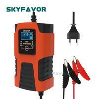 Paling Laris pengisi daya baterai 6 volt pengisi daya baterai sepeda motor perbaikan denyut asam timbal otomatis siklus dalam 6 V 12V 2A
