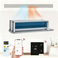 Unité de ventilation à effet de serre-citrouille dissimulée, unité de ventilation à effet de serre-citrouille encastrée au plafond, unité de ventilation à effet de serre-citrouille à eau réfrigérée pour système HVAC