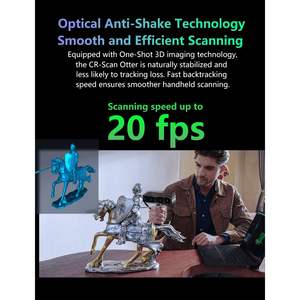 Escáner 3D Creality Otter con Precisión de 0.02 mm y Velocidad de 20 fps para Windows y Mac - Product Image 6