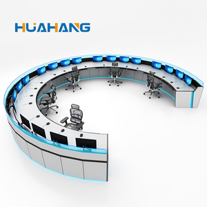 Venta caliente Mesa de monitoreo Sala de conferencias Muebles Oficina PC Mesa Operaciones DE SEGURIDAD Centro de comando Mesa de operaciones - Product Image 1