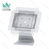 Kiosque de tablette de bureau personnalisé LST01-C 7 pouces pour IPad Kiosque de tablette de bureau 10 pouces pour Samsung, Kiosque de tablette verrouillable pour Lenovo
