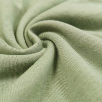 Kumaş üreticisi ücretsiz örnek tek taraflı Jersey örme 155 GSM 100% pamuk astar kumaş T gömlek kumaşı