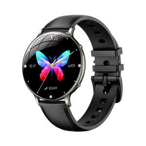 Montre connectée pour femme Hot Style M201, écran AMOLED de 1,32 pouce, corps ultra fin de 5,93 mm, lampe torche LED, appel via application, montre Dafit - Product Image 5