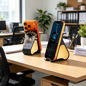 Nuevo Soporte de <span class=keywords><strong>Carga</strong></span> Inalámbrico Magnético 2 en 1 <span class=keywords><strong>con</strong></span> Altavoz, Salida de 15W, Compatible <span class=keywords><strong>con</strong></span> Teléfonos Modelo YP-2 - Product Image 2
