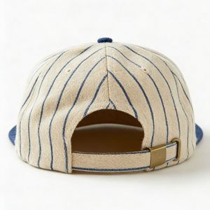 Casquette Snapback 6 Panneaux en Laine Brodée à la Main avec Logo Personnalisé et Boucle en Cuivre Doré – Qualité Supérieure, Vente en Gros - Product Image 4