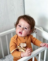 Poupée Reborn réaliste de 20 pouces en vinyle souple, jouet pour enfants, cadeau, vente en gros, personnalisable