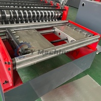 Máquina automática de fabricación de techo corrugado de nuevo diseño, techo corrugado colorido con componentes de núcleo de Motor de rodamiento de engranajes