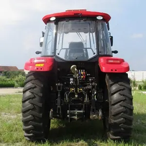 ราคาถูก65hp Traktor 4X4 Mini ฟาร์มรถแทรกเตอร์4wd โรงงานราคาจีนรถแทรกเตอร์85 Hp Tracteur Agricole
