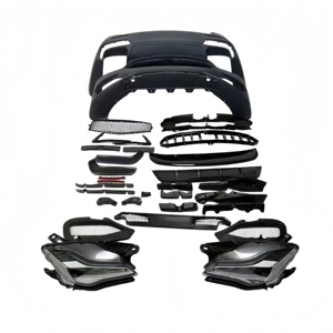 Nouvel ensemble de carrosserie de haute qualité style GTS (lame avant, ailes et pare-chocs arrière) pour <span class=keywords><strong>Maserati</strong></span> Quattroporte – Pièces de mise à niveau à ajustement universel - Product Image 1