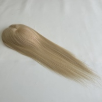 Envío Rápido, Topper de Cabello Mono de 5.5*6.5, Invisible y Transpirable, 100% Cabello Humano Virgen para Mujer, Calidad Estable, Precio de Fábrica