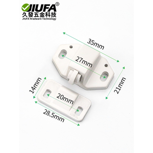 Jiufa Plastic <b>Door</b> Catch Abs <b>Spring</b> <b>Door</b> Stopper For Furniture Wood <b>Door</b> Screen <b>Door</b> Accessories - Product Image 2