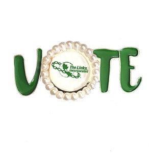 Broche Verde Personalizado Topvesko The Links Inc. - Pin de Votação The Links - Product Image 5