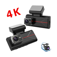 Grabadora de Conducción 4G GPS Directa de Fábrica, Dashcam 4K, Pantalla HD de 3.69 Pulgadas, Lente Dual, ADAS, BSD, LCA, Sensor G, Monitoreo en Tiempo Real