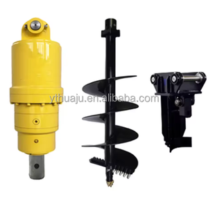 Accesorio de Barrena para Excavadora, Barrena Hidráulica para Tierra, Imán para Excavadora, para Miniexcavadora - Product Image 3