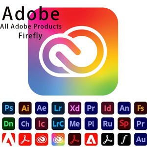 Suscripción Anual a Todas las Aplicaciones de Adobe Creative Cloud 2026, Original, Ps, <span class=keywords><strong>Pr</strong></span>, AI, Generic Filling, Firefly, Cuenta para Mac/PC - Product Image 1