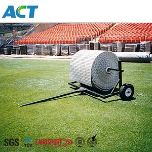 Thiết kế mô-đun treo cỏ nhân tạo bao gồm cỏ tự nhiên <span class=keywords><strong>Turf</strong></span> bảo vệ gạch <span class=keywords><strong>PP</strong></span> vật liệu cho các sự kiện bóng đá - Product Image 3