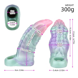 YOCY Funda para Pene con Forma de Tentáculo, Juguetes Sexuales, Condón Reutilizable, Condón para Agrandar el Pene, Estimulador Sexual para Parejas, Potenciador para Hombres - Product Image 2