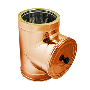 Módulo de Inspección Redondo de Acero Inoxidable 316/Cobre Hecho en Italia, Inspección y Mantenimiento de Chimeneas - Product Image 1