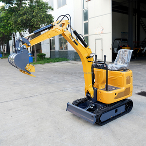 Mini Excavadora Multiusos de 1 Tonelada con Cabina, Aire Acondicionado, Orugas de Goma, Certificación CE, Excavadora Compacta - Product Image 2