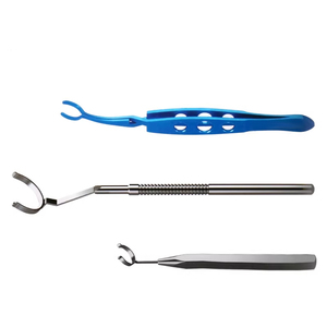 Strumenti Oftalmici: Pinze a Specchio a Quattro Lati, Pinze di Ritenzione per Montature/Lenti, Anelli Sterili per Specchietti Chirurgici - Product Image 1