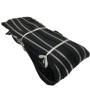 YN-MZR06- # 5 Cierres de cremallera largos de latón con bloqueo automático, tipo rollo, multicolor, con dientes de maíz para accesorios de prendas de vestir, calzado y textiles para el hogar - Product Image 4