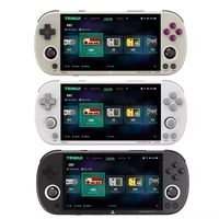 Gamegaga Trimui Smart Pro, console de jeux vidéo portable rétro avec écran de 4,96 pouces, open source, 5000 mAh
