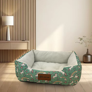 Promotion : Lit-canapé pour <span class=keywords><strong>chien</strong></span> KEBO <span class=keywords><strong>haut</strong></span> <span class=keywords><strong>de</strong></span> <span class=keywords><strong>gamme</strong></span>, amovible, lavable, écologique, en carton, pour l'hiver, avec <span class=keywords><strong>coussin</strong></span> épais, vente en gros - Product Image 4