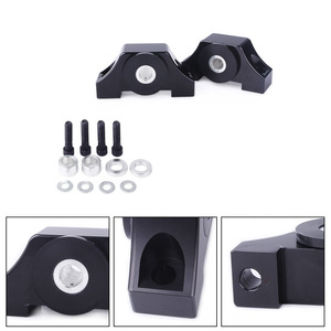 Honda Civic EKEG Engine Mount <b>Bracket</b> Aluminum <b>Silver</b> Black With Hardware For Replace Repair - Product Image 4