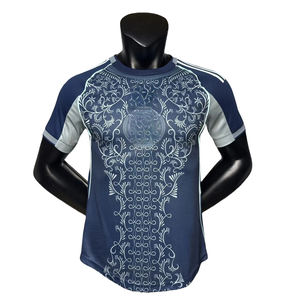 25 26 Fußball trikot Atmungsaktive Spieler version Training Sport fußball uniform für individuelles Logo-Design - Product Image 2