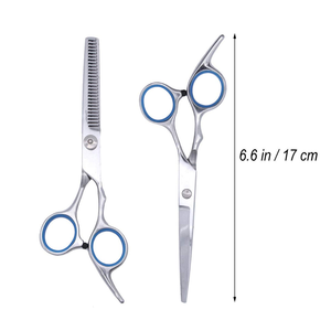Tijeras de Acero Inoxidable para Adelgazar el Cabello, Herramienta Sostenible para Peluquería y Aseo de Mascotas - Product Image 1