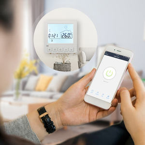 आधुनिक डिजाइन स्मार्ट थर्मोस्टैट दीवार के लिए आधुनिक डिजाइन स्मार्ट थर्मोस्टैट, स्मार्ट फ्लोर हीटिंग सिस्टम भागों के लिए - Product Image 4