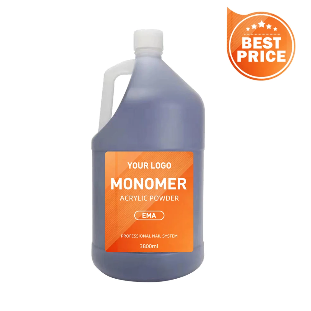 500ml/1000ml/1 gallon monomère acrylique ongles liquide Ema acrylique liquide inodore Ema monomère Ema