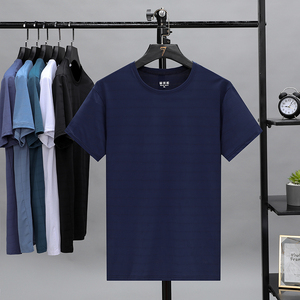 Camiseta de Verano de Secado Rápido para Hombre, Cuello Redondo, Informal, Deportiva, Transpirable, para Correr - Product Image 4
