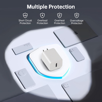 Chargeur Super Rapide 10W USB-C Type-C Prise US pour iPhone iPad Mac Samsung Compact Portable Fabricant Fournisseur OEM ODM