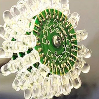 Feu de navigation LED, indicateur pour tour de télécommunication, grue, cheminée, balise et bouée océanique, protection contre la foudre, lampe d'avertissement